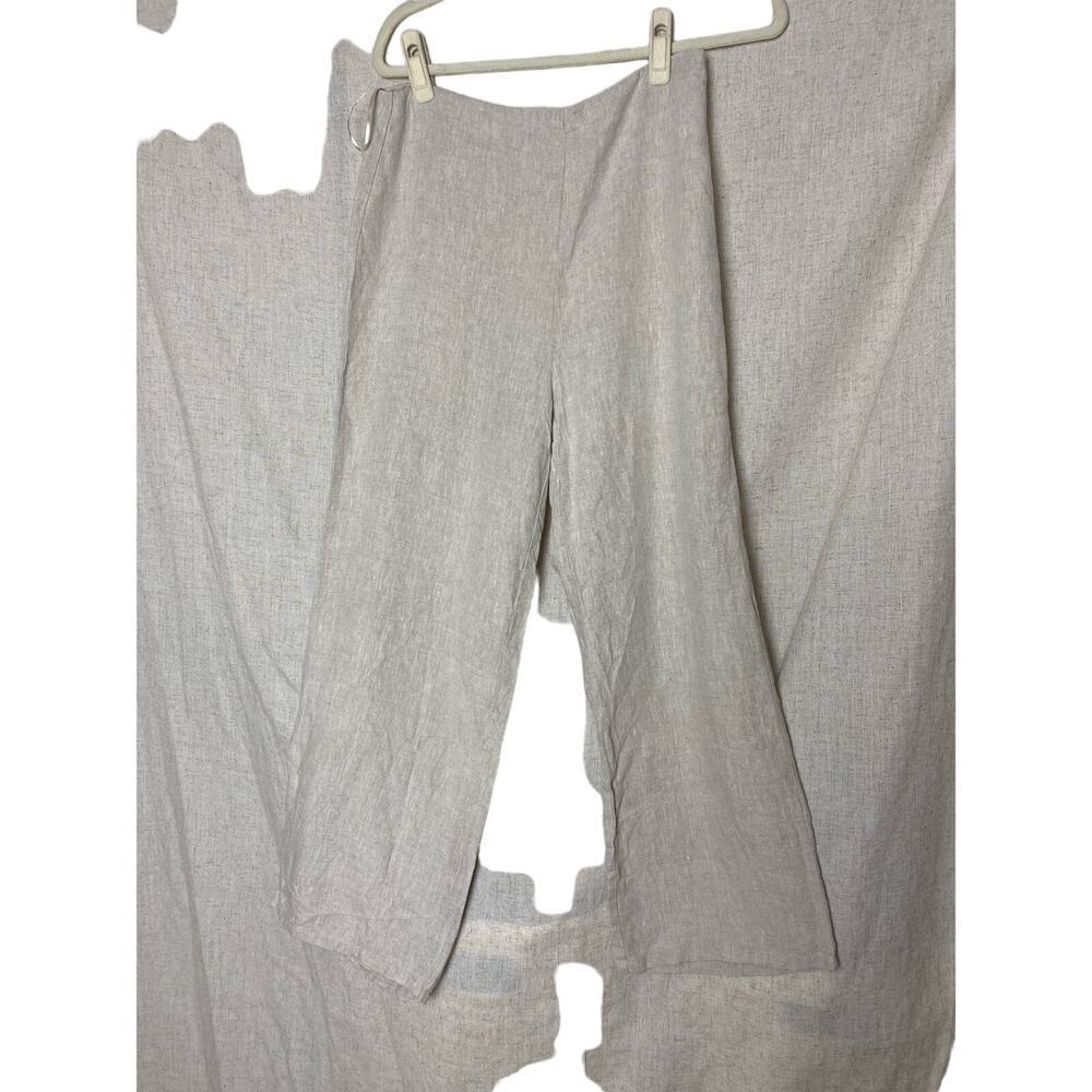 Reformation Scarlett Linen Cream Two Piece Set Size 8 - Picture 10 of 16
